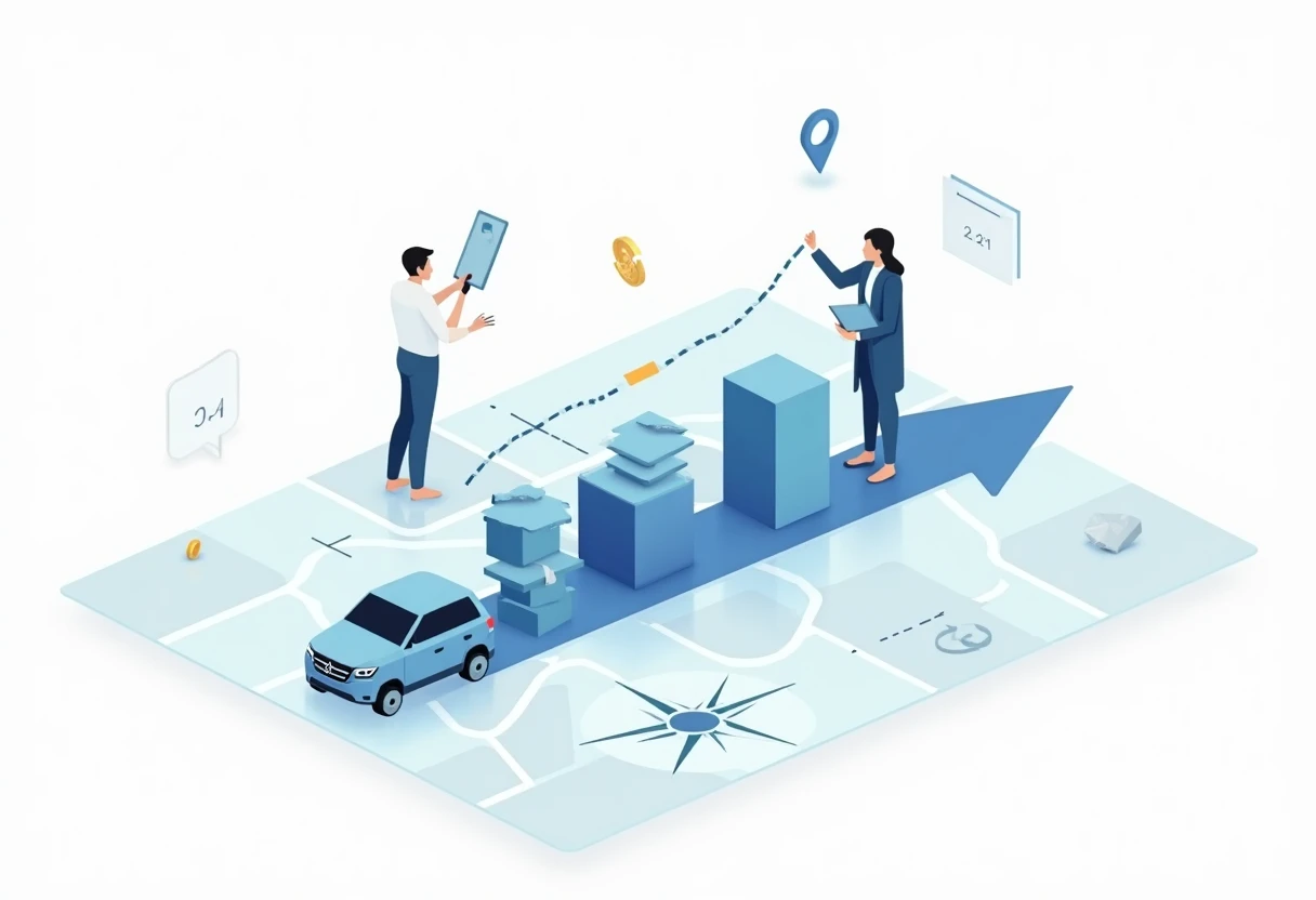 Car loan navigation